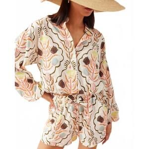 NEW OMIKA asha comfort shorts in barca gulf